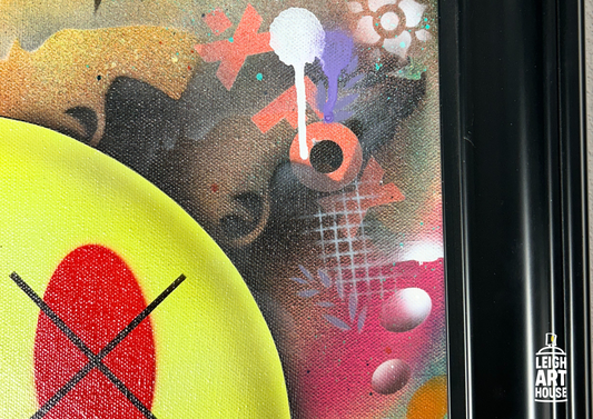 Acid Smiley (Framed) 73cm x 58cm