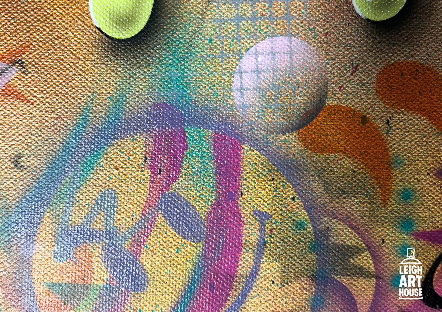 Acid Smiley (Framed) 73cm x 58cm