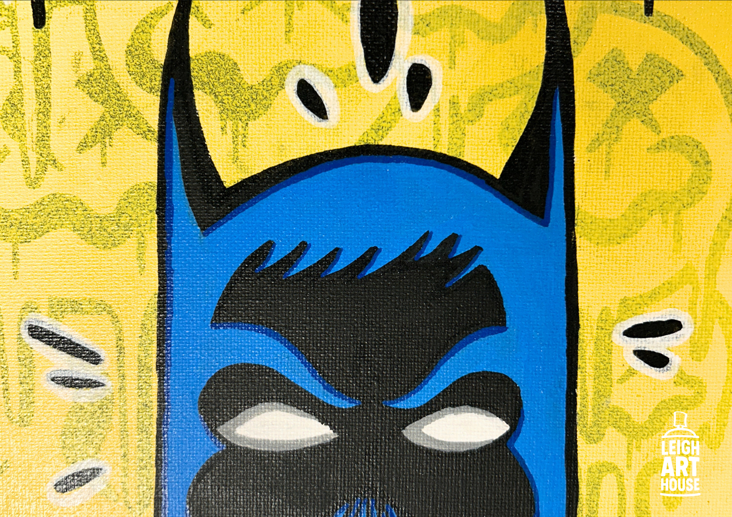 Original Batman Urban Hand Painted 25x30cm