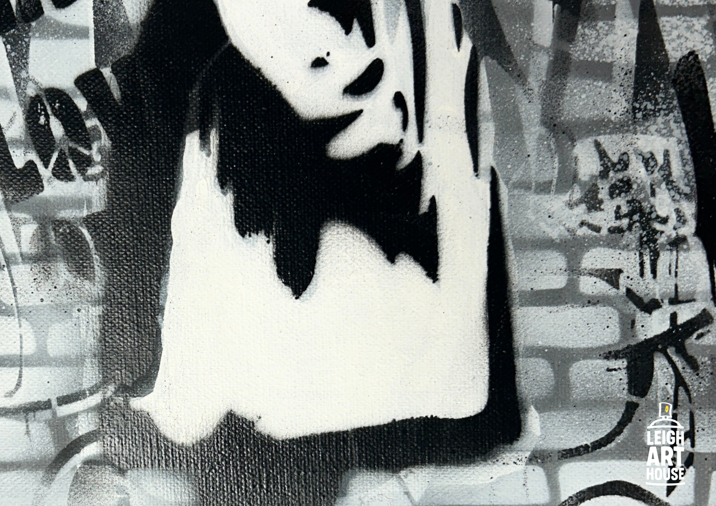 Graffiti of Love Canvas 56cm x 46cm