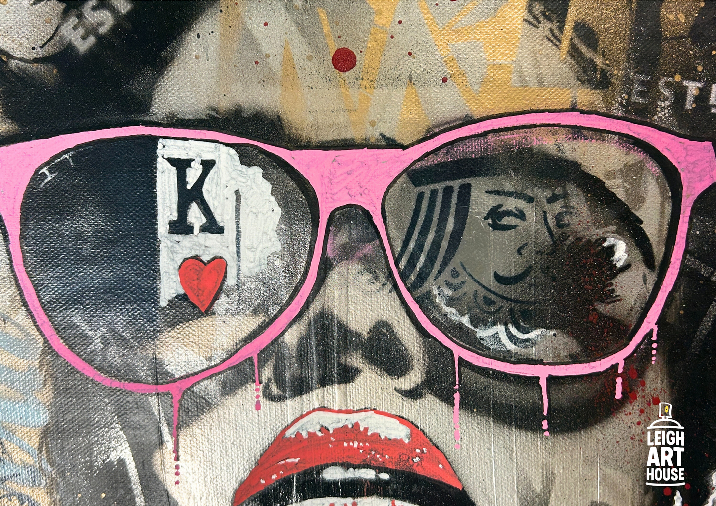 Queen of Hearts Canvas