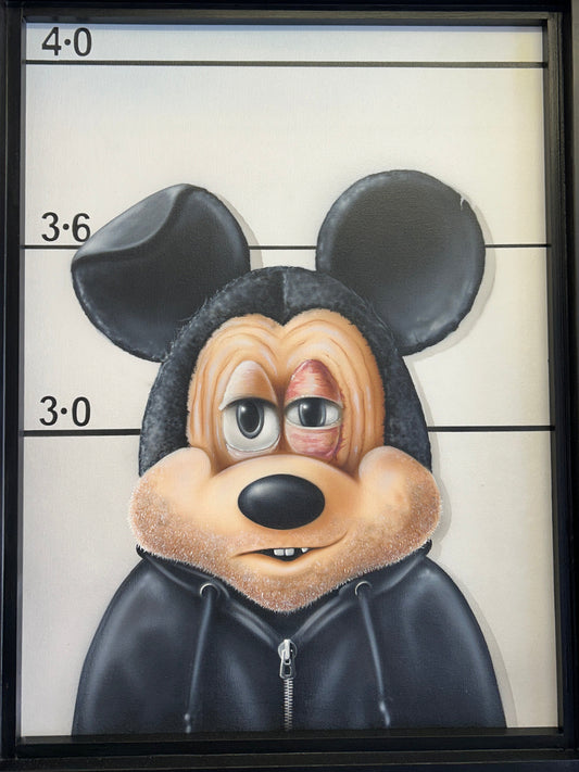 Most Wanted Toons: 1 of 1 Original 128cm x 98cm