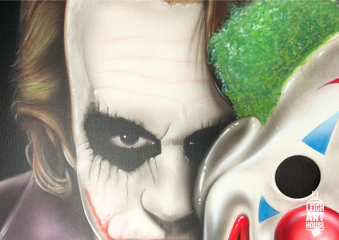 The Joker Meets The Joker Canvas 76cm x 100cm
