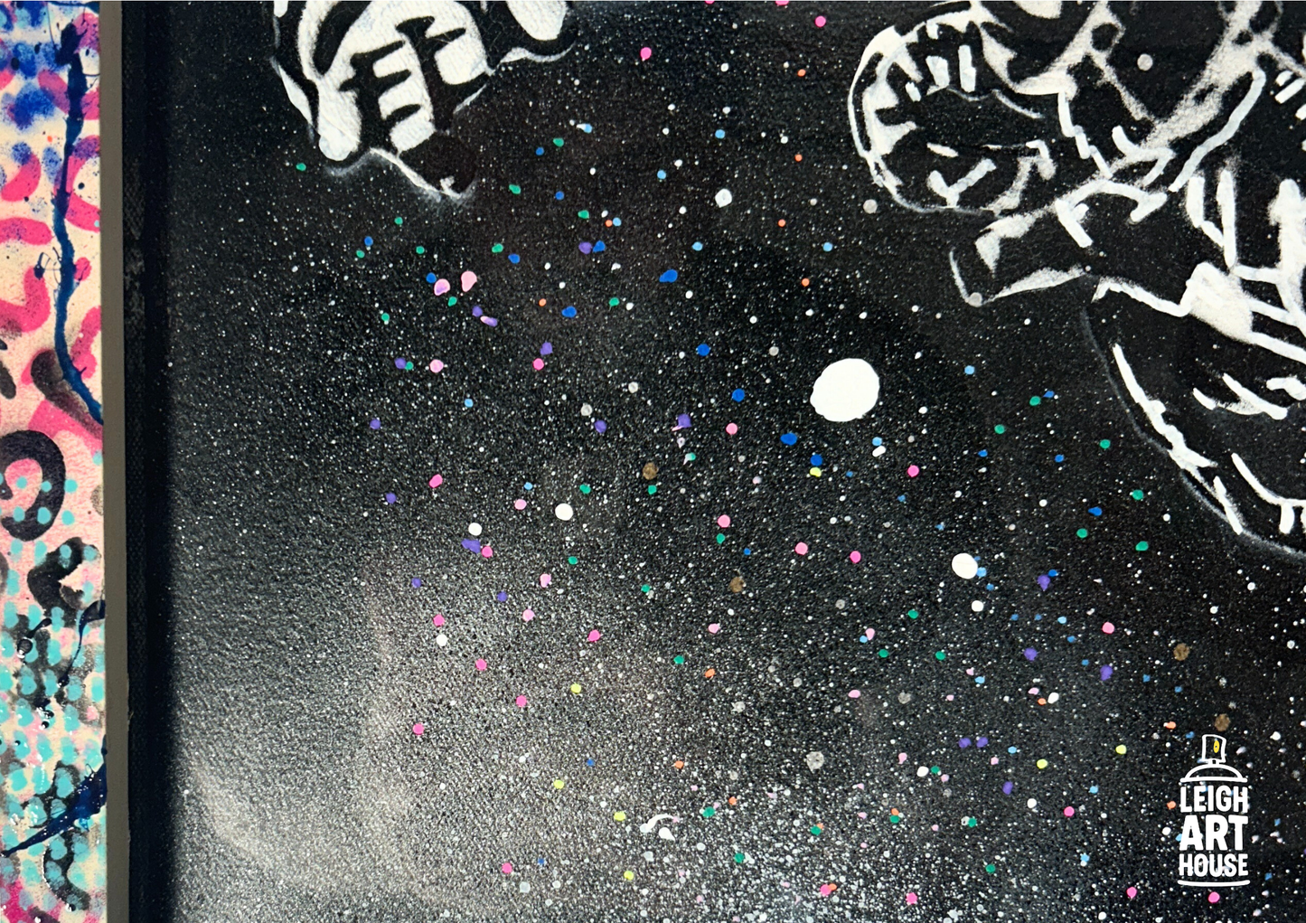 Space Monkey (Framed) 44cm x 54cm