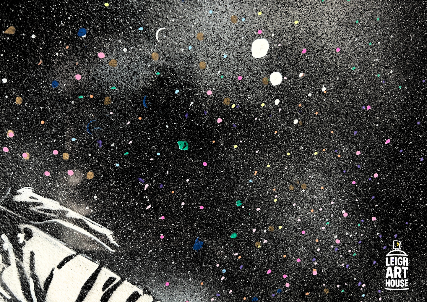 Space Monkey (Framed) 44cm x 54cm