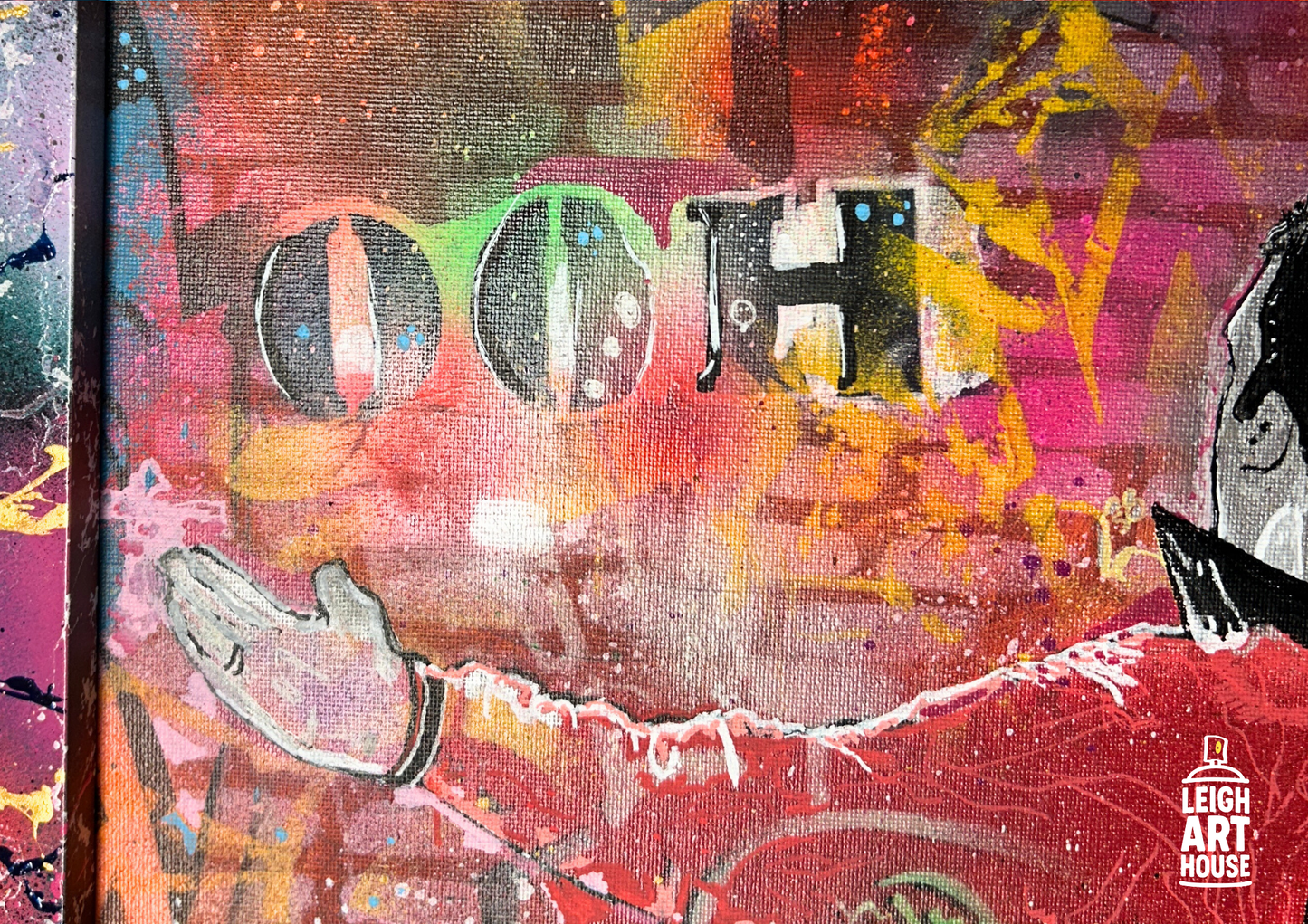 Ooh La La Cantona Canvas 44cm x 54cm
