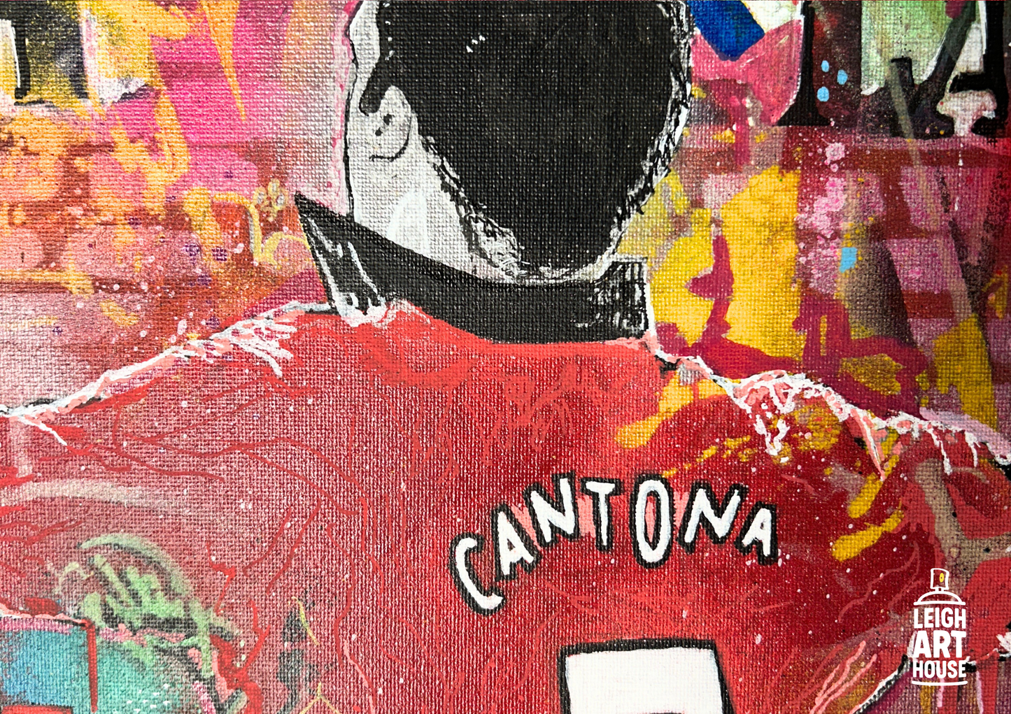 Ooh La La Cantona Canvas 44cm x 54cm