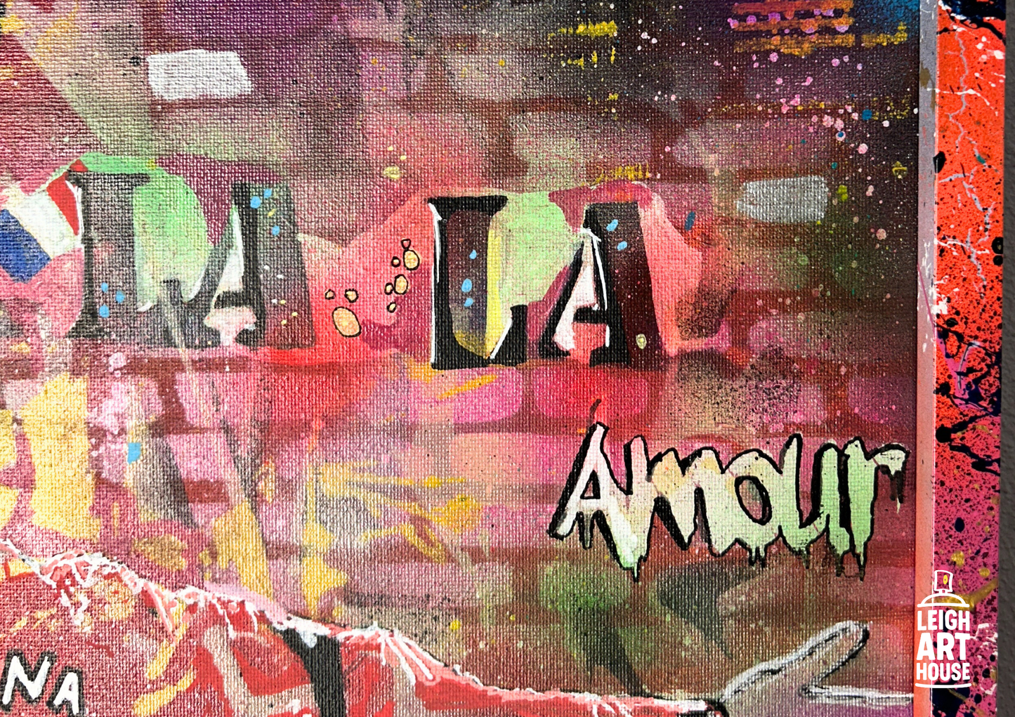 Ooh La La Cantona Canvas 44cm x 54cm