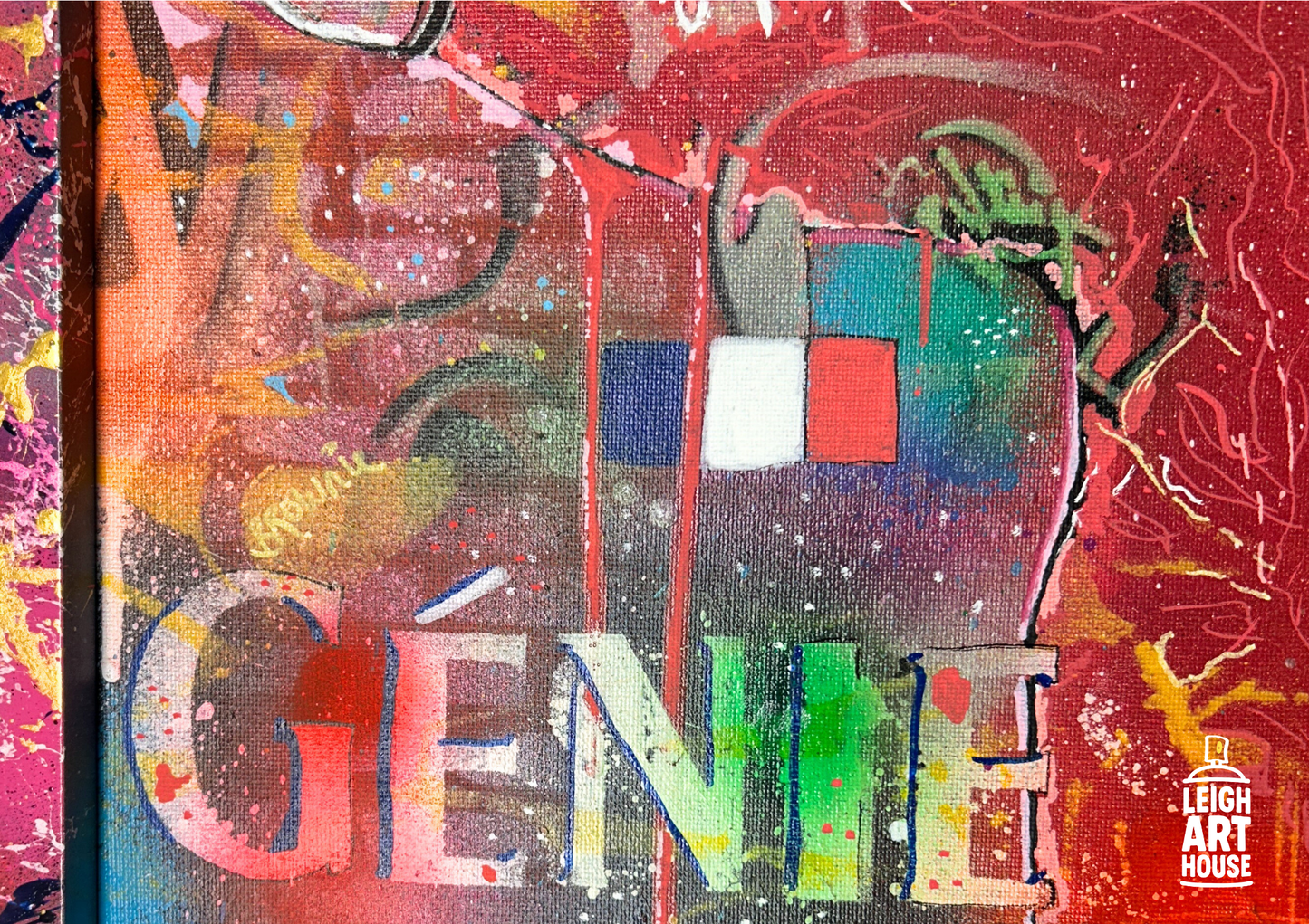 Ooh La La Cantona Canvas 44cm x 54cm