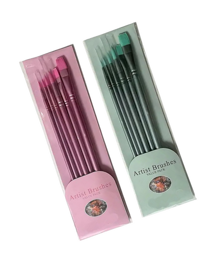 6pcs Quality Paint Brush Set