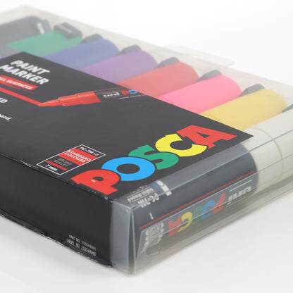 Uni-ball Posca PC-7M Marker Pens Starter Set 8 Pack