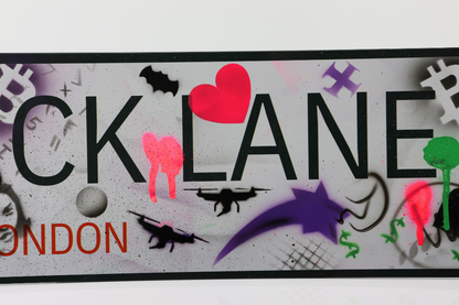 1/1 Brick Lane London Graffiti Street Sign