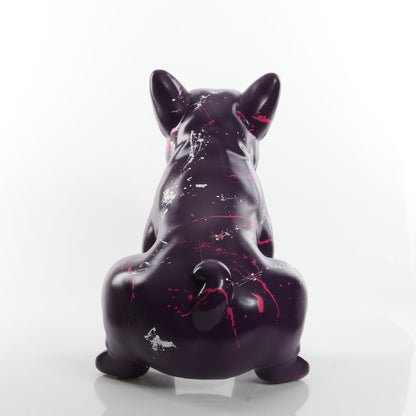 Purple Splash Bulldog