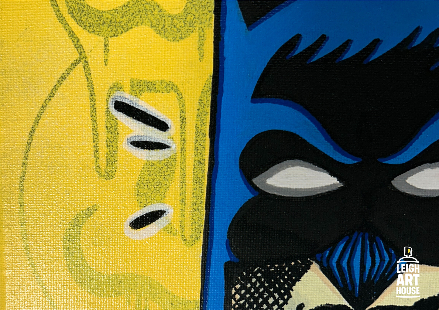 Original Batman Urban Hand Painted 25x30cm