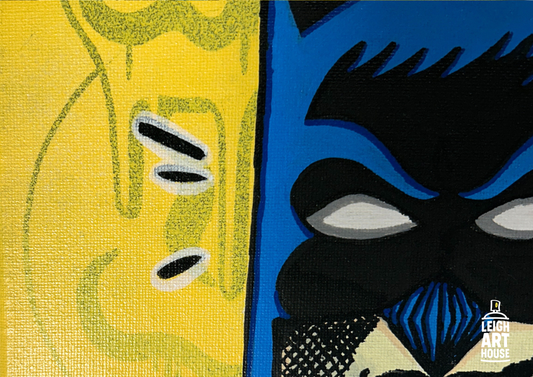 Original Batman Urban Hand Painted 25x30cm