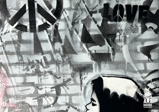 Graffiti of Love Canvas