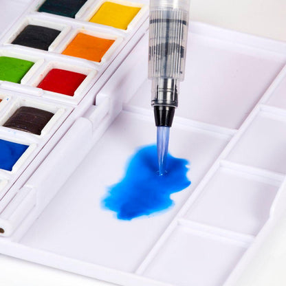 Derwent Inktense Paint Pan Travel Set – 12 Colours (Palette #01)