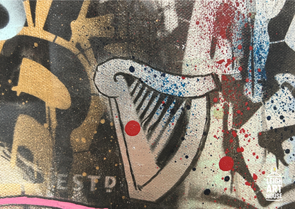 Queen of Hearts Canvas - S.Brown 56cm x 46cm