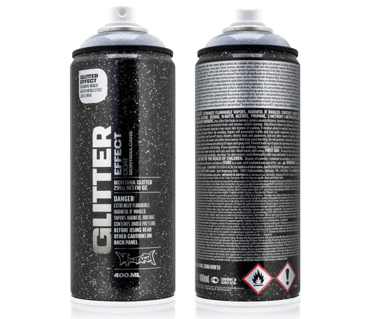 Montana Spray Paint 400ml - Glitter Silver