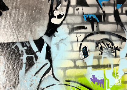 Vintage Lady Canvas - S.Brown 56x46cm