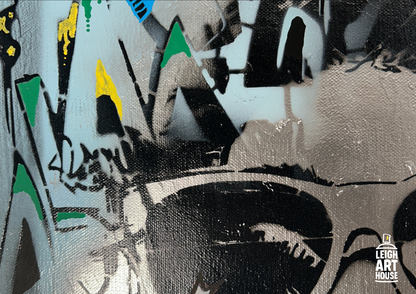 Vintage Lady Canvas - S.Brown 56x46cm