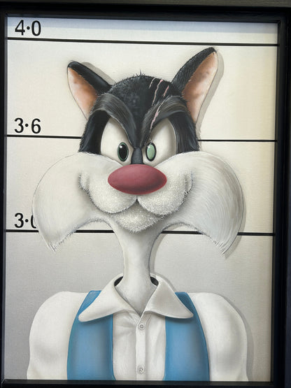 Most Wanted Toons: 1 of 1 Original 128cm x 98cm