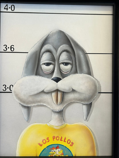 Most Wanted Toons: 1 of 1 Original 128cm x 98cm
