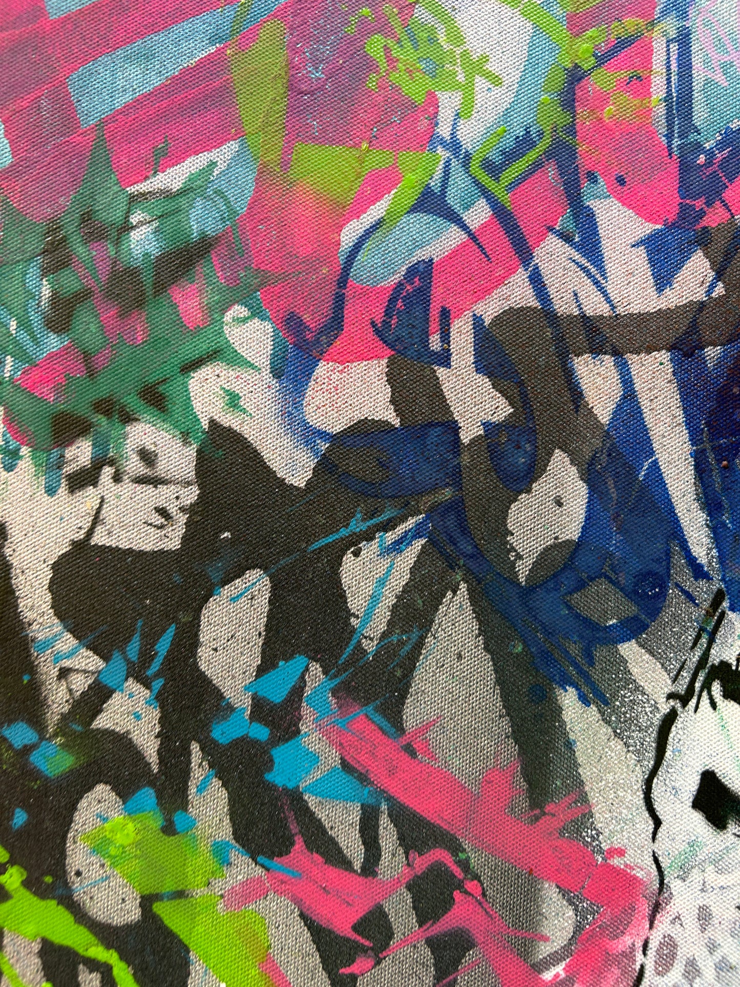 Graffiti Astronaut Original Canvas