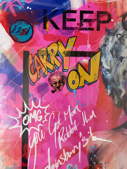 Nurse May (Framed) 61cm x 100cm