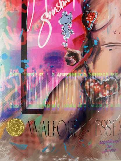 Nurse May (Framed) 61cm x 100cm