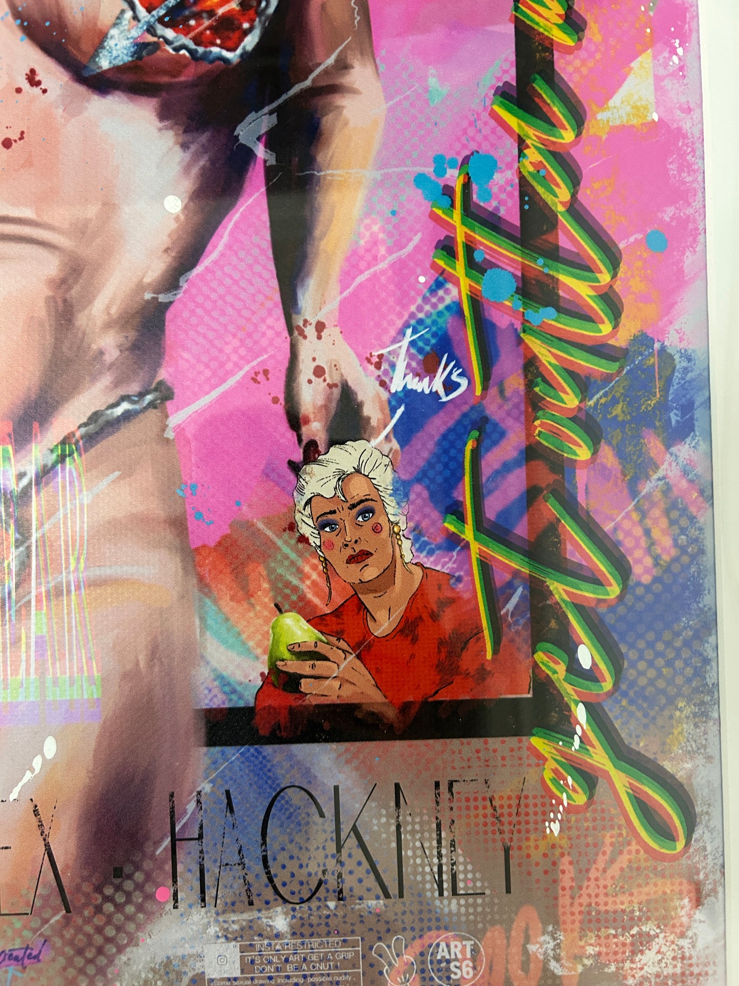 Nurse May (Framed) 61cm x 100cm