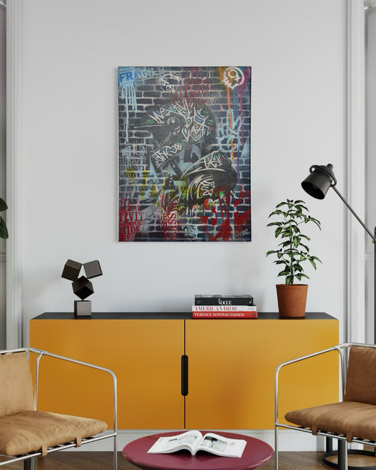 Racer Canvas - S.Brown