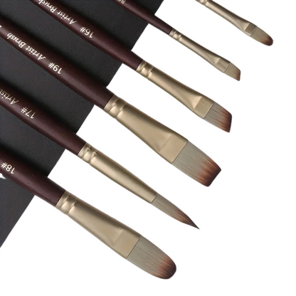 22pcs High-Quality Nylon Brush Set with Portable Storage Bag