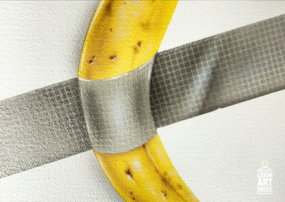 Untitled (Banana) (Framed) 73cm x 58cm - Luke Byrant