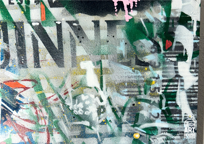 Peace & Power Canvas 60cm x 50cm