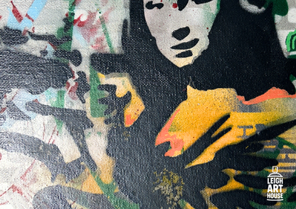 Peace & Power Canvas 60cm x 50cm