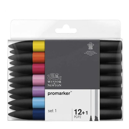 Winsor & Newton Promarkers Set 1 (12) Pack