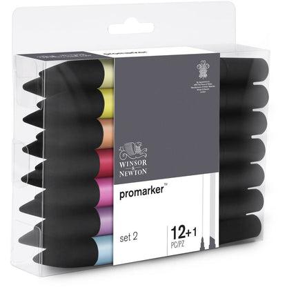 Winsor & Newton Promarkers Set 2 (12) Pack