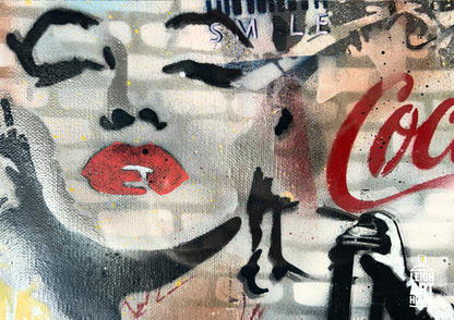 Pop Art - S.Brown 60cm x 52cm