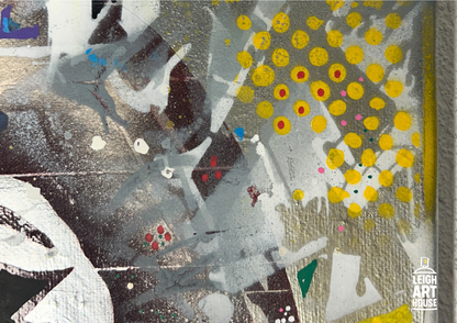 Rockstar Girl Canvas - S.Brown 36x28cm