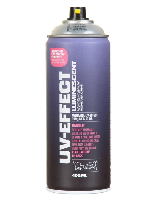Montana UV-Effect Transparent Spray Paint 400ml - UV-Effect