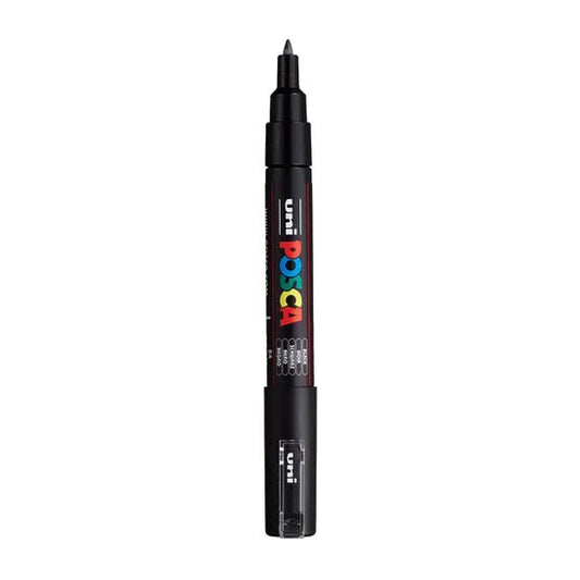 Black Uni Posca Marker Extra Fine Bullet Tip PC-1M
