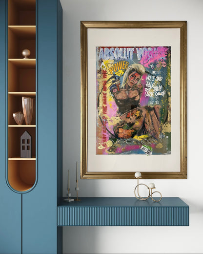 Absolut (Framed) 61cm x 100cm