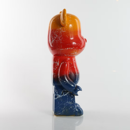 Multicolour Bear 28cm