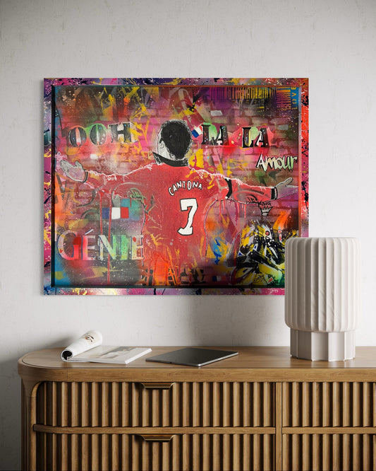 Ooh La La Cantona Canvas