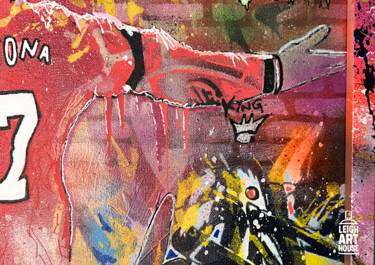 Ooh La La Cantona Canvas