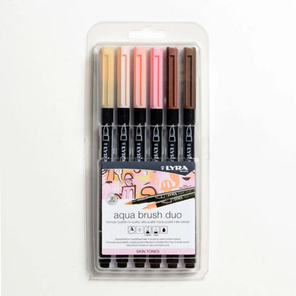 Lyra Aqua Brush Duo 6-Pen Sets